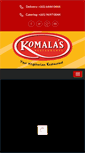 Mobile Screenshot of komalasrestaurants.com